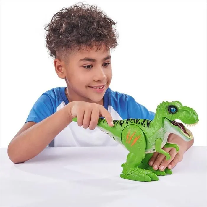 Zuru Robo Alive Green T Rex Dinosaur Promenades + Sons-3