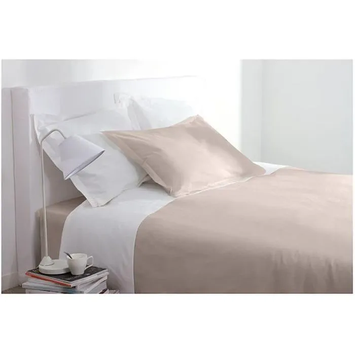 Taie d oreiller rectangulaire 50x70 cm 100% Coton - Lin-0