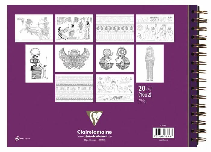 Livre de coloriage - album de coloriage Clairefontaine - 96188C-1