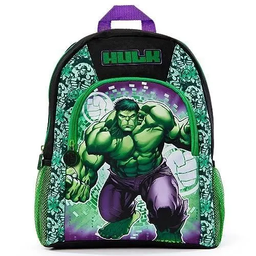 Marvel Enfants l'incroyable Hulk Sac à Dos,Taille unique,Noir-0
