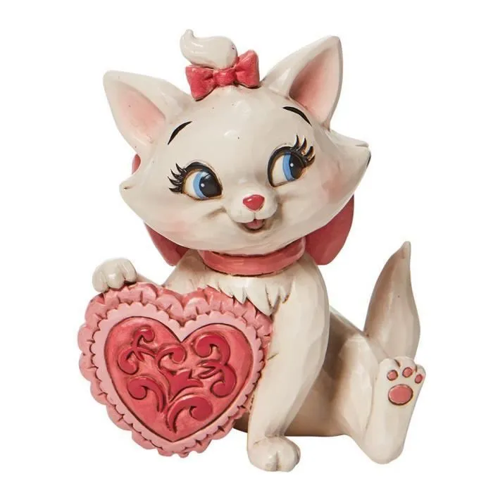 Figurine Disney Tradition - ENESCO - Marie Love Mini-DIVERS - Rose - Saint-Valentin-1