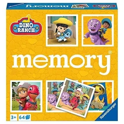 Jeu de société - RAVENSBURGER - Memory - 64 cartes d'image - Pour enfant de 3 ans et plus - Jeu de plateau-0