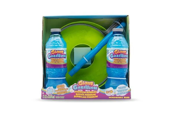 Bulles de savon Gazillion - 36688 - Baguette a Bulles geantes avec 2 litres Solution a Bulles-0