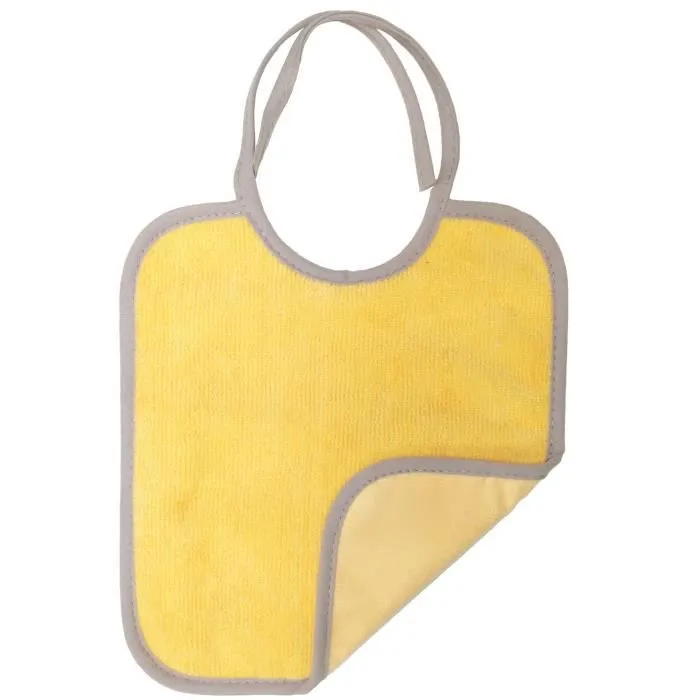 BABYCALIN Lot de 7 Bavoirs Naissance - 19 x 21 cm-1