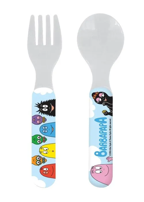 BARBAPAPA - Ensemble 2 couverts-0