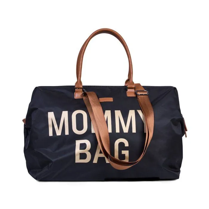 CHILDHOME Sac à couches Mommy Bag Noir Nylon oxford-4