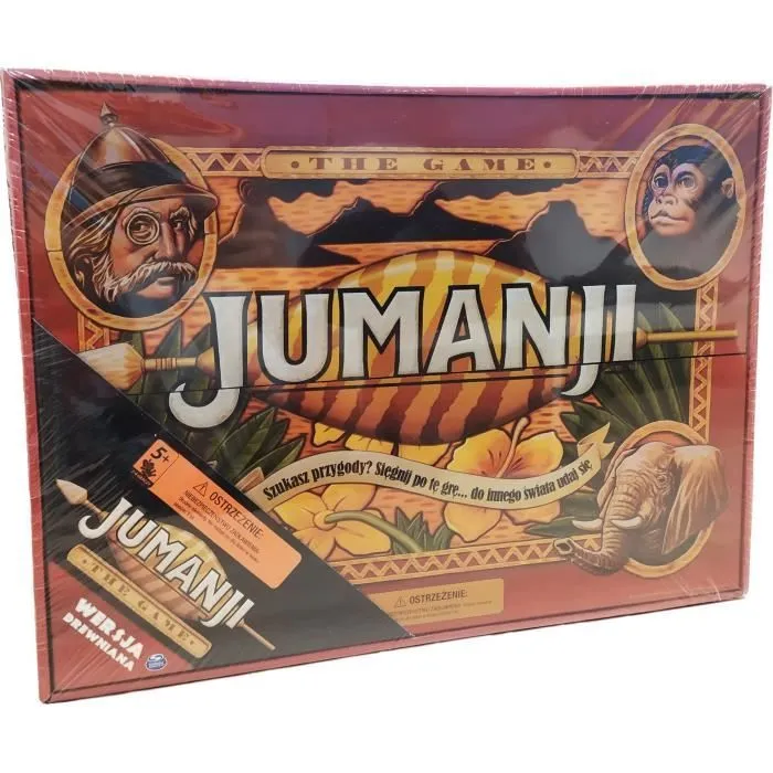 Jumanji Social Game Wooden Edition Spin Master-3