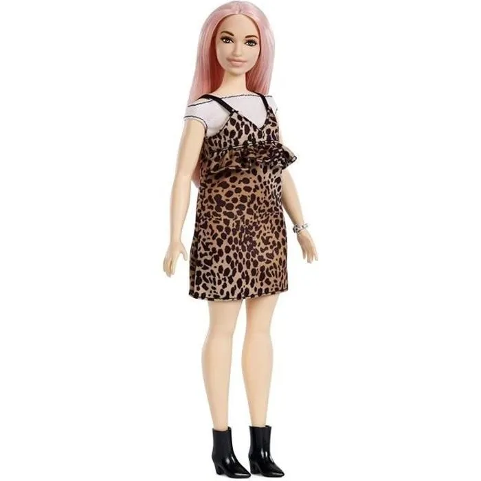 Poupée Barbie Fashionistas Léopard - BARBIE - 3 ans et + - Marron - Fille-0