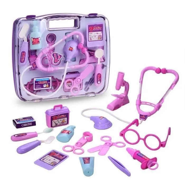 Enfants jouets éducatifs Kit médecin infirmière médicale Kit jeu jeu jouet pour L2-0