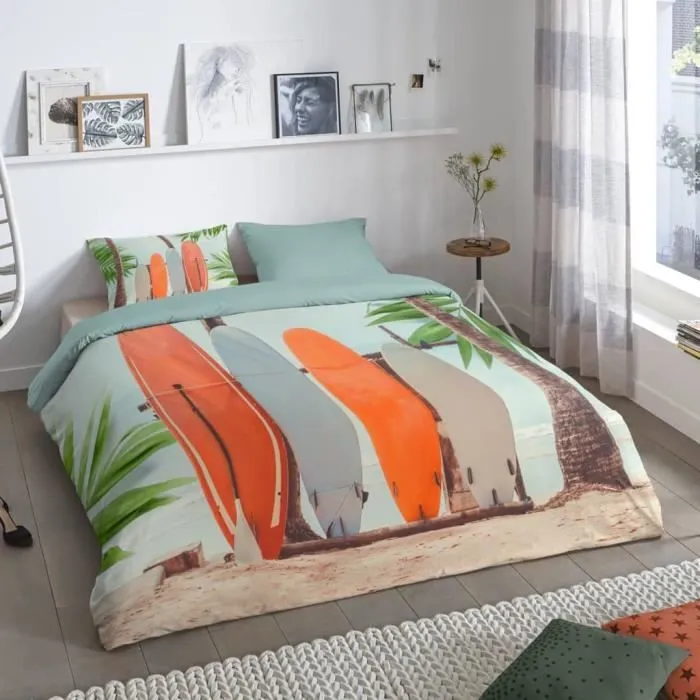 Good Morning Housse de couette SURF 200x200-220 cm Multicolore-0