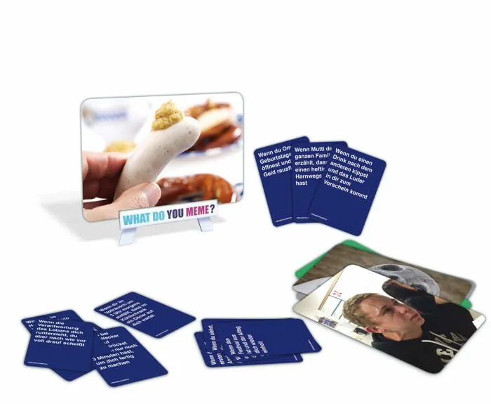 Carte de jeu - porte-carte de jeu -cahier range-carte de jeu Huch! - 880994 - What do you meme - Fresh Memes 1 ( Deutsch )-1