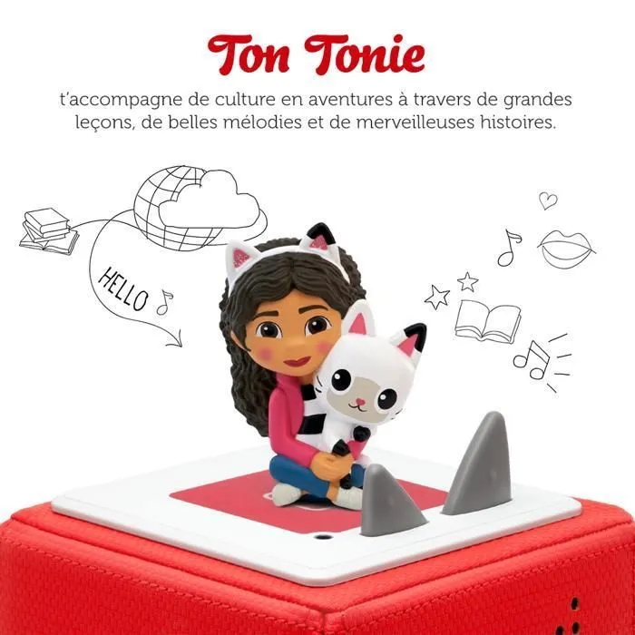 Figurine Tonie - Tonies - Gabby - Maison Magique - Aventures - Micro et Festival des Fées-2