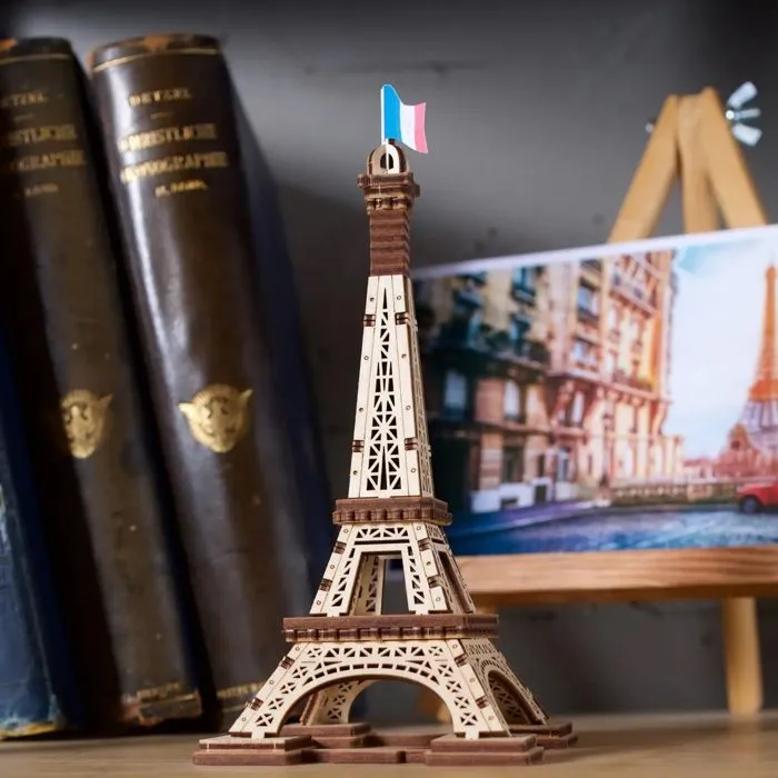 Paris Tower - Ugears - Puzzle 3D en bois-5