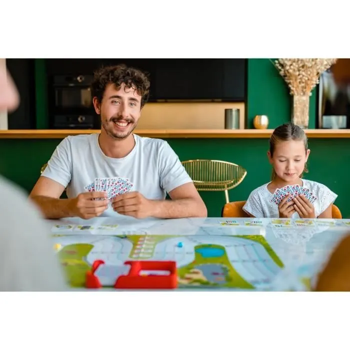 MILLE BORNES PLATEAU - GRAND CLASSIQUE - Jeu de plateau - DUJARDIN - Une édition familiale avec plateau 3D pour plus de fun !-4