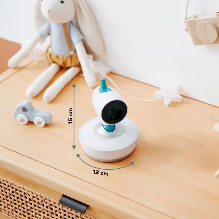 Babymoov Caméra Additionnelle Motorisée Orientable à 360° pour Babyphone Caméra Yoo Moov-5