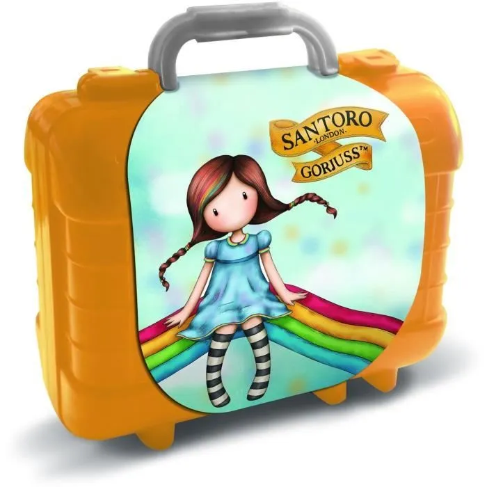 Travel Set - MULTIPRINT - 42136 - 5 tampons Gorjuss, 10 crayons-0