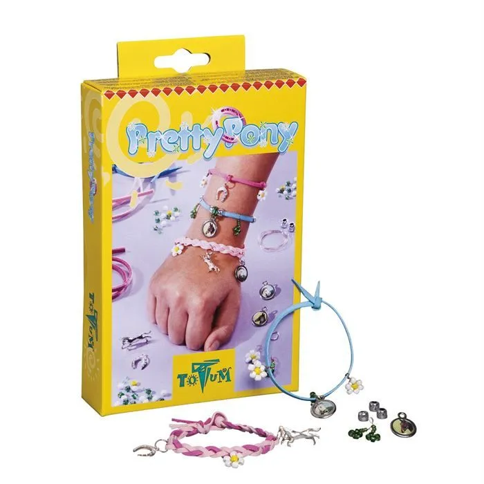 Bracelets Breloque - TOTUM - Pretty Pony - Jouet créatif - Mixte - A partir de 3 ans-0