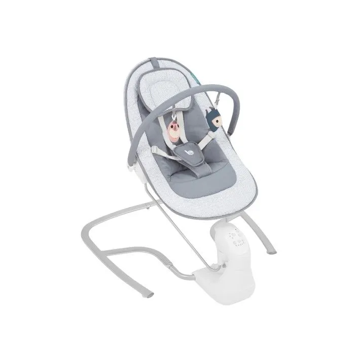 Babymoov Balancelle Électrique Bébé Swoon Light - Programmable - Arche de jeux incluse-0