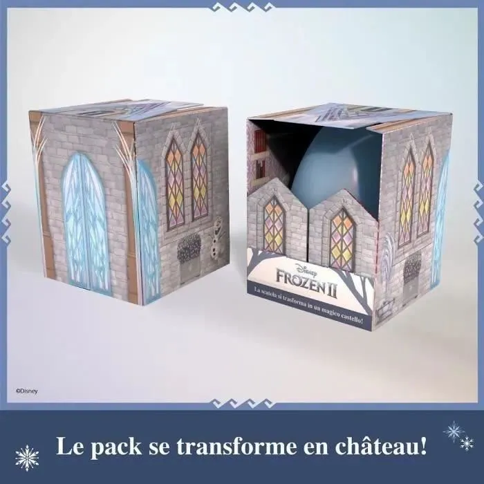 DISNEY LA REINE DES NEIGES - Œuf de Pâques géant avec 5 Surprises - dès 4 Ans-4
