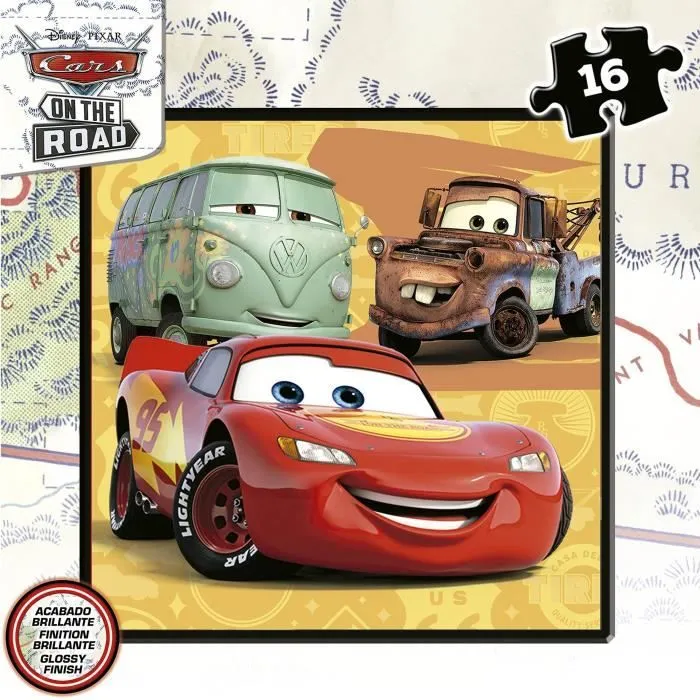 Puzzle progressif CARS - Malette de 4 puzzles - Educa® - 12-16-20-25 pièces-4
