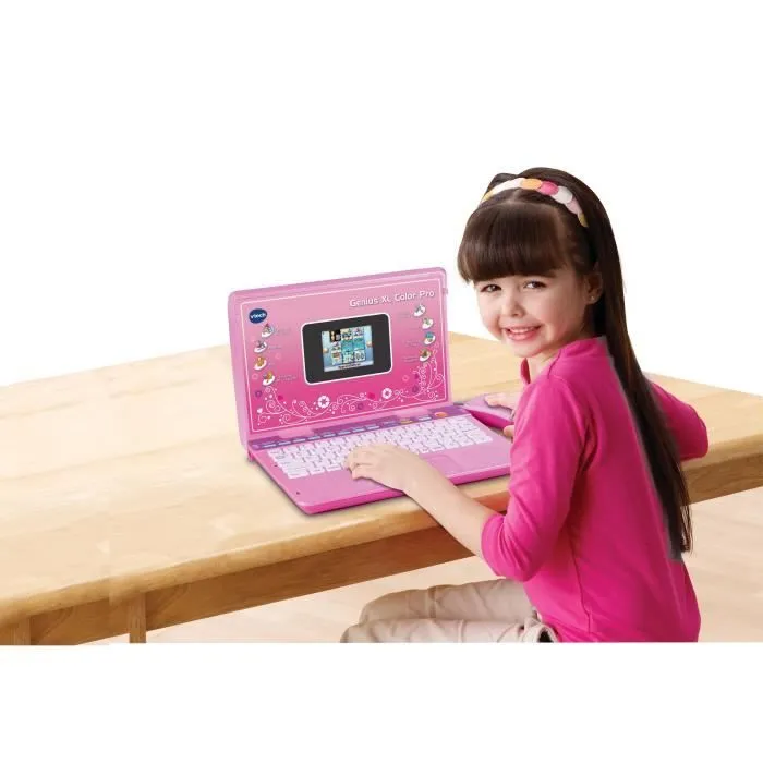Ordinateur bilingue VTECH Genius XL Color Pro Rose - 6-11 ans-3