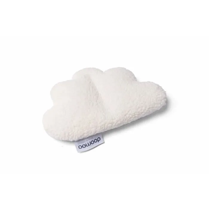doomoo Bouillotte Snoogy - 2 en 1 Bouillotte bébé et Peluche - Soulage les coliques et facilite la digestion, Cloudy White-0