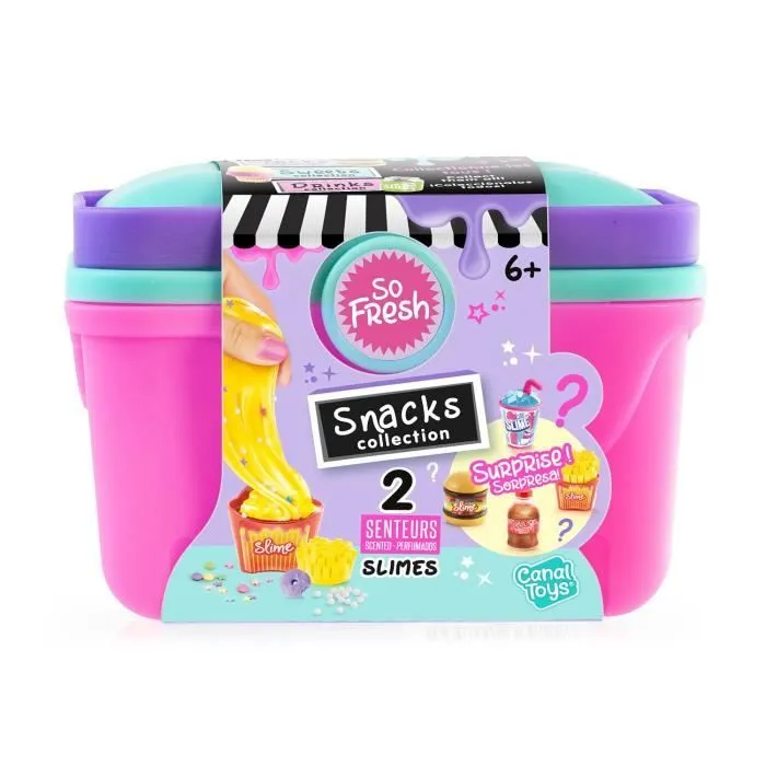 Canal Toys – So Slime - Slimelicious- Mini Market –Mini Mallette de slime DIY senteurs – SSC 240-2