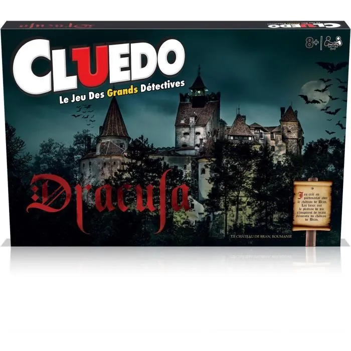 CLUEDO DRACULA - Jeu de plateau - WINNING MOVES-1