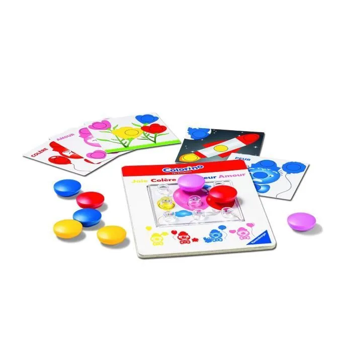 Colorino Les émotions - Jeu éducatif - Apprentissage des couleurs - Activités créatives enfant - Ravensburger - Dès 2 ans-2