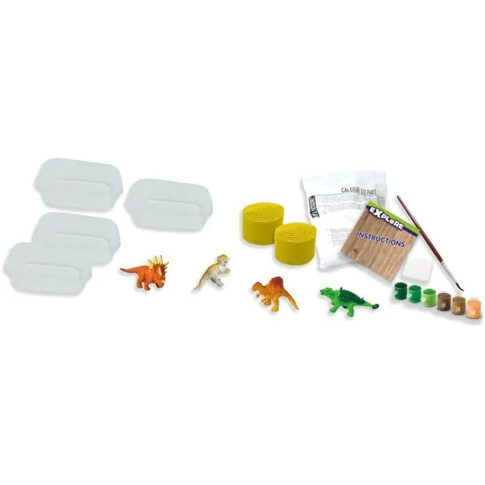 Jeu scientifique - Fossiles de dinosaures - SES CREATIVE-1