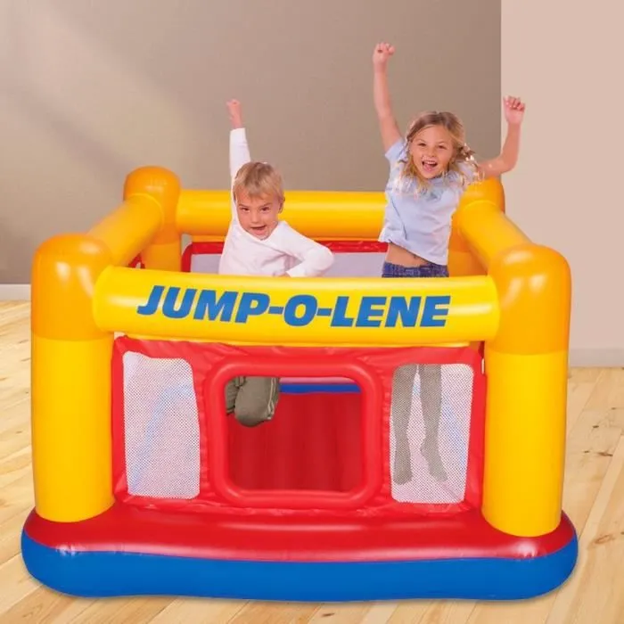 Cabane gonflable pour enfants - INTEX - Modèle 48260 - 174x174 - Plastique - Mixte - A partir de 3 ans-0