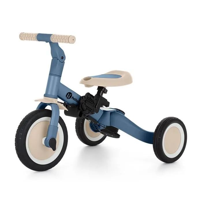 PETITE&MARS Tricycle Enfant Multifonctionnel 5en1 Turbo  Ocean Blue-5