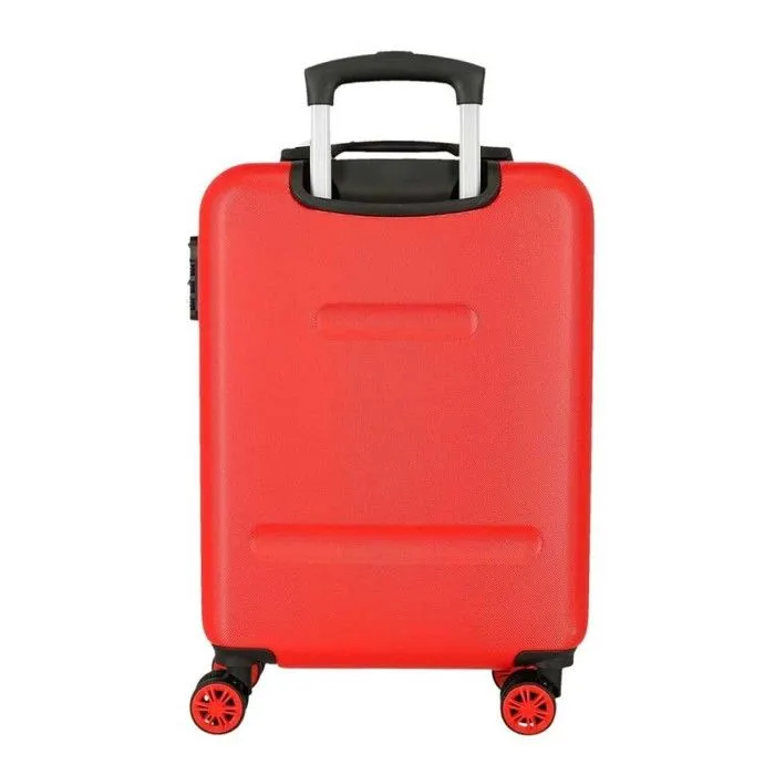 Valise enfant - Disney - Valise fille Mickey "Street Art" - 55 x 38 x 20 cm - Rouge-1