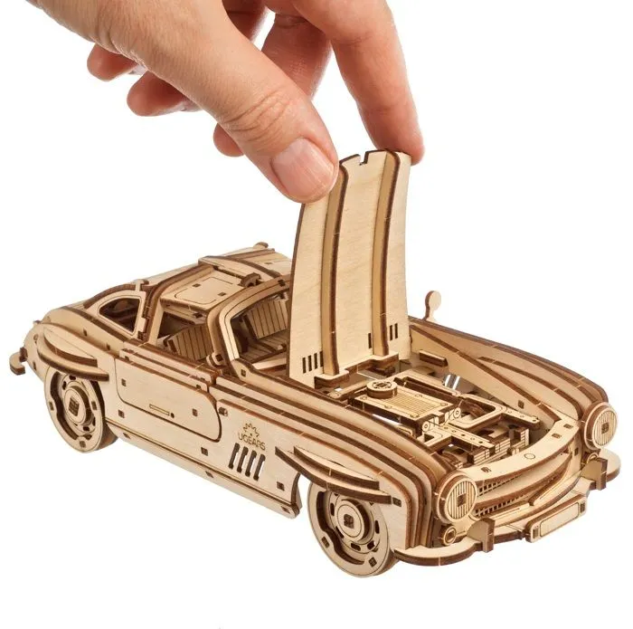 Modèle Mécanique - UGEARS - Winged Sports Coupe - 262 pièces - Bois - 14 ans et plus-2