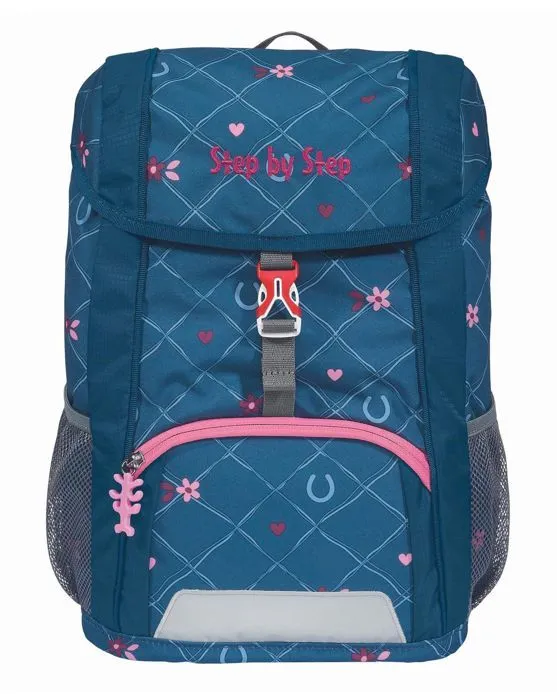 Sac à dos - Step by Step - Horse Lima - Bleu foncé/Rose - Léger - Ergonomique - Maternelle-2