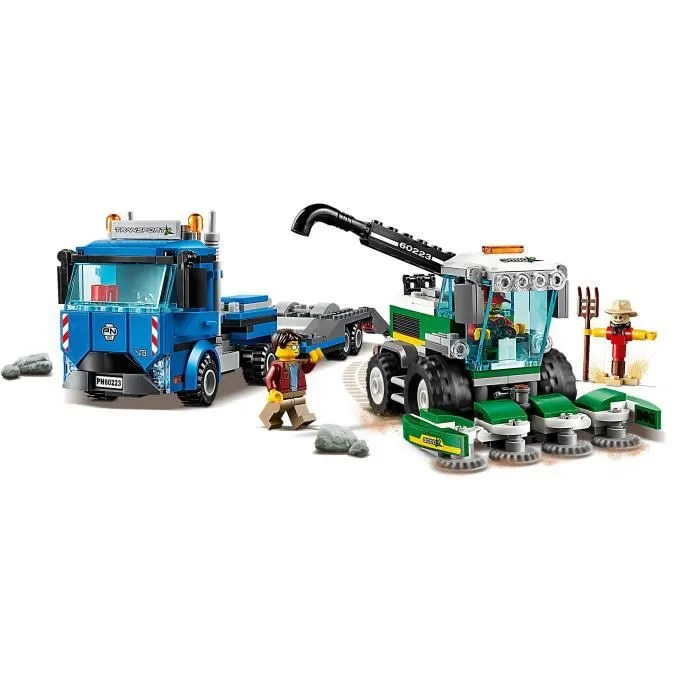 LEGO® City Great Vehicles 60223 Le transport de l'ensileuse - Jeu de construction-4