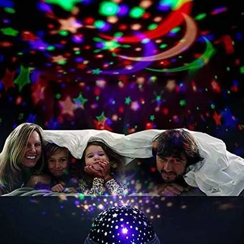 Veilleuse Enfant Etoile-Projection Rotation à 360° Lampe-3