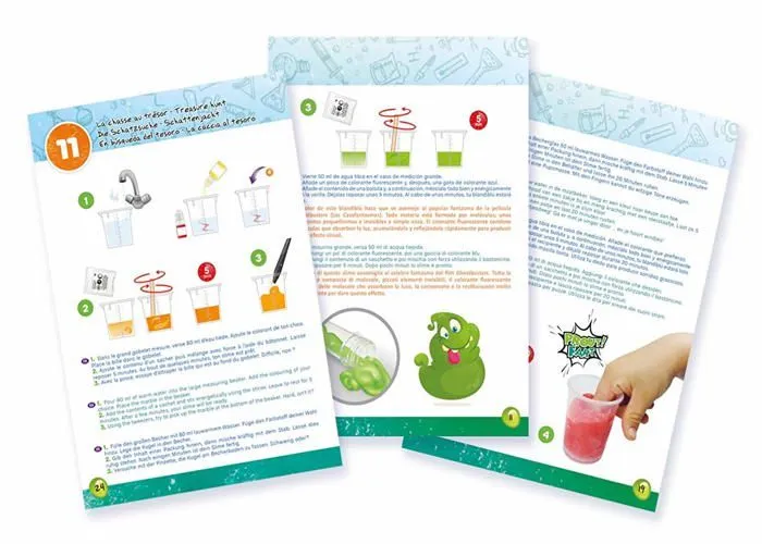 BUKI Méga kit de slime - BUKI FRANCE - Coffret slime pour créer des mélanges gluants sans danger - 15 activités-2