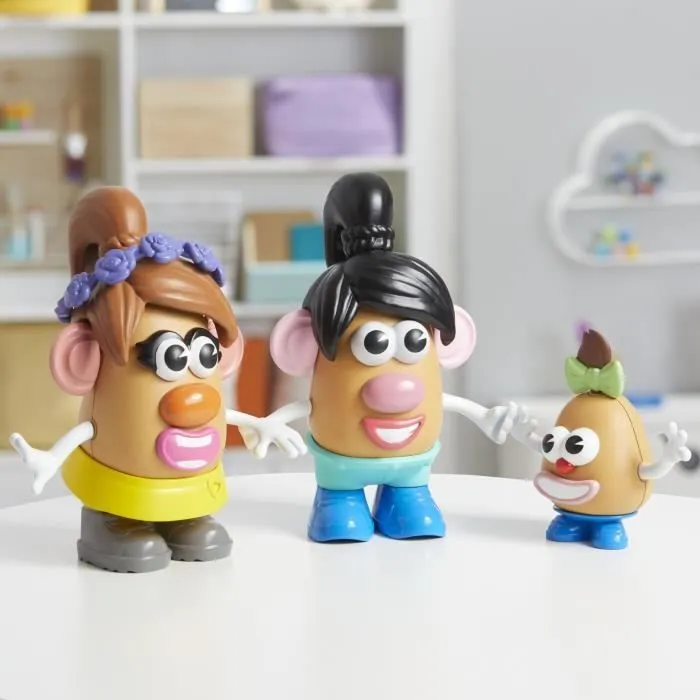 Potato Head coffret La famille Patate avec 44 pièces, jouets préscolaires créatifs pour tout-petits, pour filles et garçons, à parti-6