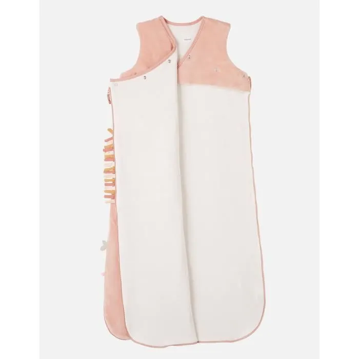Gigoteuse Veloudoux® 90-110 cm Lina & Joy - Rose - Bébé - NOUKIE'S - Polyester-1