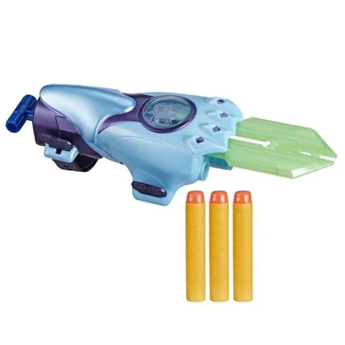 Nerf blaster de combat Cyber-Sleeve avec 3 fléchettes Nerf et cyber-épée, jouet de déguisement interactif, Transformers EarthSpark-0