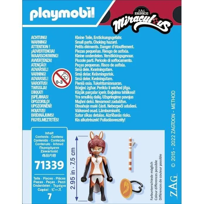 PLAYMOBIL 71339 Miraculous : Rena Rouge-3