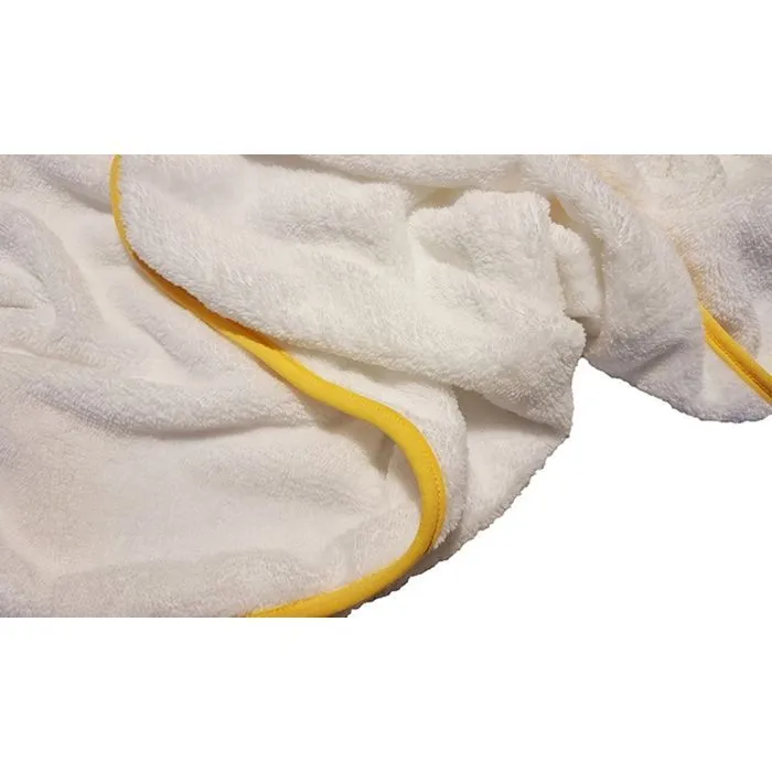 Plaid Bébé - Marque - Jaune - 100x150 - Polyester - Uni-1