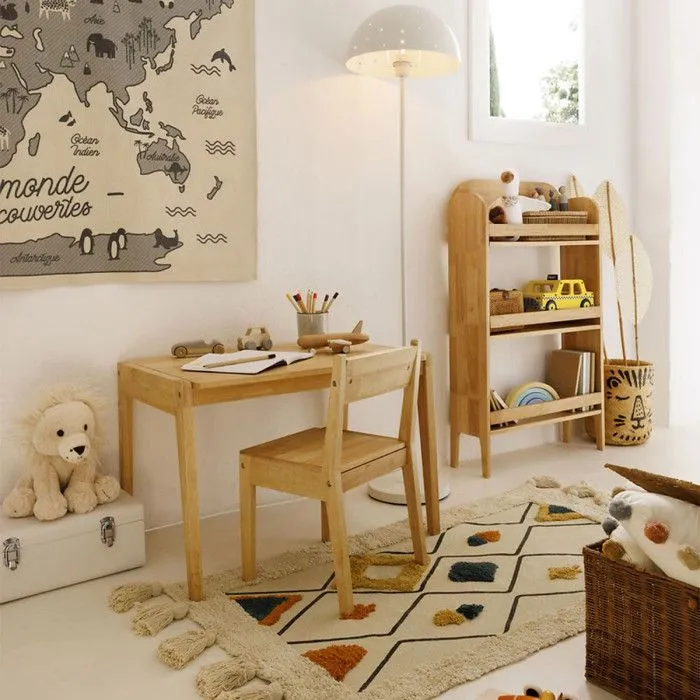 Chaise Enfant en Bois "Robin" 54cm Marron-3