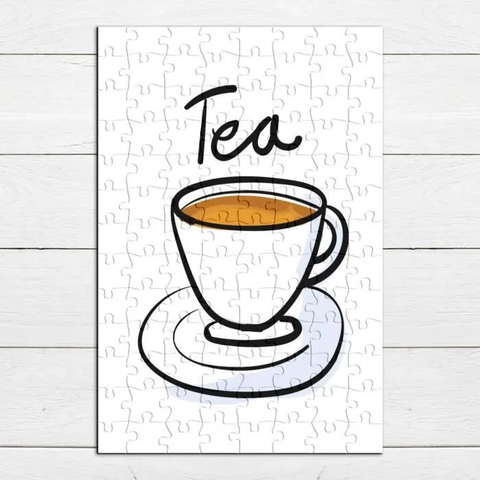 Puzzle Classique - FABULOUS - The Tasse de The Dessin Art Work Tea - 100 Pièces - Mixte - Intérieur - Adulte-3