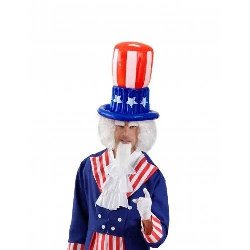 Chapeau haut de forme américain gonflable-0