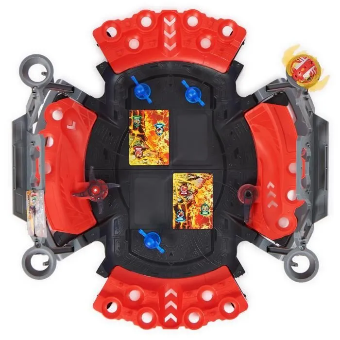 Arène de combat Bakugan - BAKUGAN - Plus de 50 cm de long - Avec Bakugan Special Attack, lanceur et cartes-1
