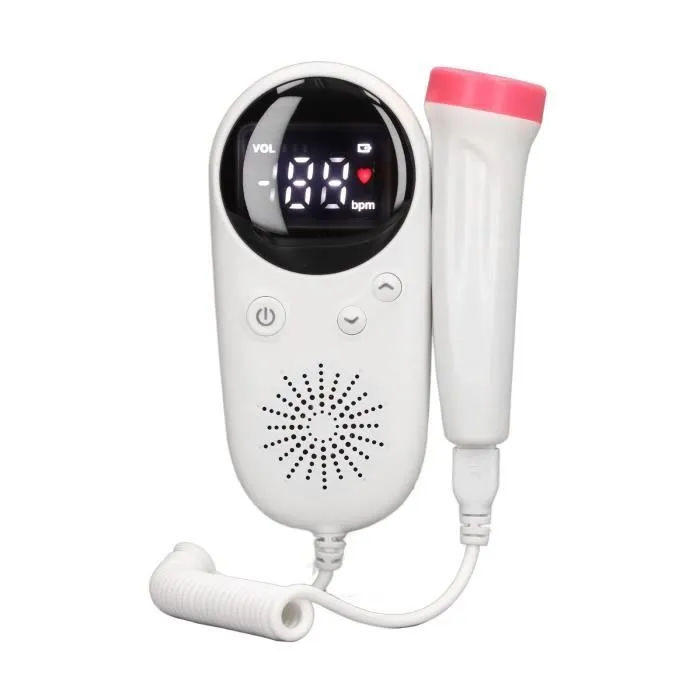 Moniteur De Rythme Cardiaque De Bébé Moniteur De Rythme Cardiaque Fœtal Sonde Professionnelle À Haute Sensibilité 123647-1