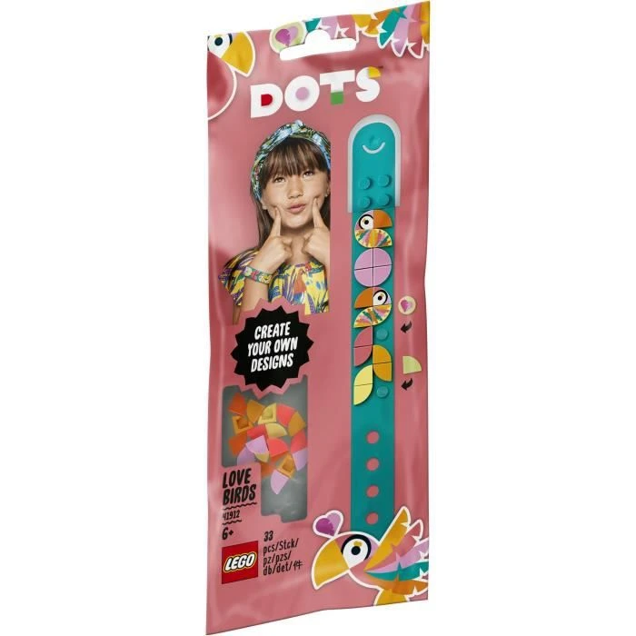 LEGO® DOTS Le bracelet Oiseaux amoureux-0
