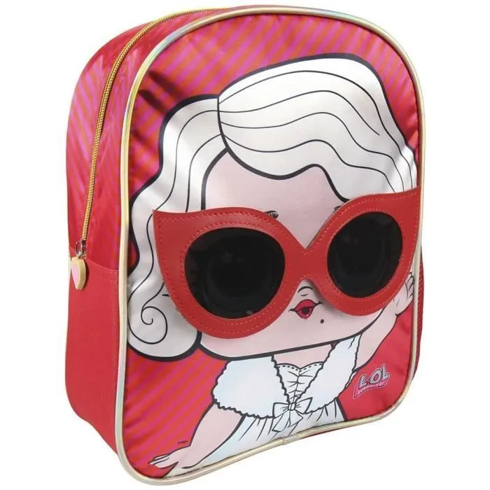 Sac À Dos - L.O.L. Surprise - Sport Loisir - Rouge-Fille-0
